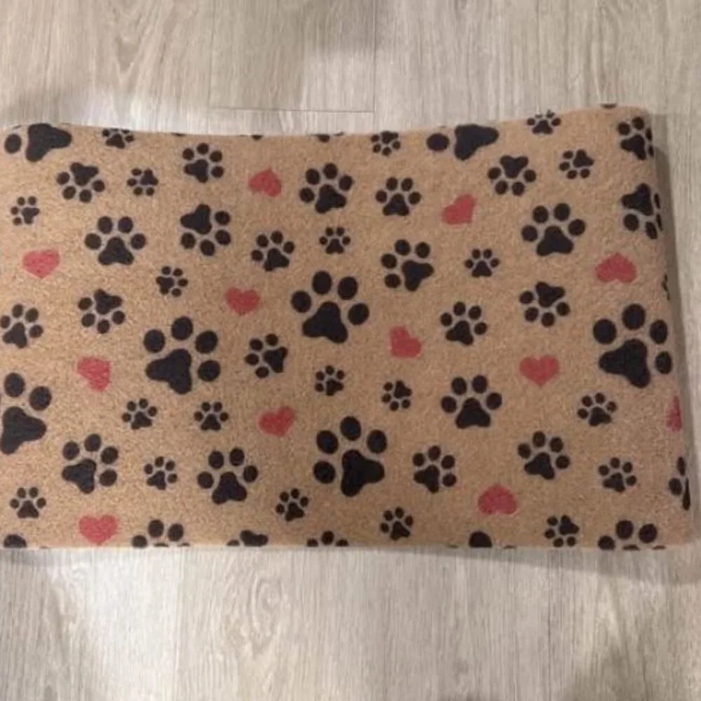 cute puppy doormat